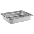 thumbnail image 4 of TrueCraftware- Half Size 2-1/2" Deep Stainless Steel Anti-Jamming Steam Pan 25 Gauge- Steam Food Pan Anti-Jam Steam Table Hotel Pan for Restaurant Family Events Personal Catering Use, 4 of 6