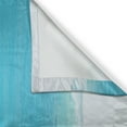 thumbnail image 3 of Ambesonne Tropical Kitchen Curtains, Hawaiian Seascape, 55"x45", Turquoise White, 3 of 3