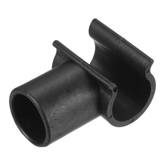 Uxcell 20mm Plastic Gardening Frame Connector Pipe Fitting Black 25 Pack