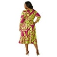 thumbnail image 2 of Ashley Stewart Women's Plus Bleted Faux Wrap Dress, Sizes 10/12-26/28, 2 of 4