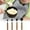 B, variant on Stainless Steel Measuring Cups Set | 4-Piece Nested Kitchen Measuring Spoons with Wooden Handles | 1 Cup, 1/2, 1/3, 1/4 Cup Sizes for Baking, Cooking & Food Prep | Dry & Liquid Ingredients