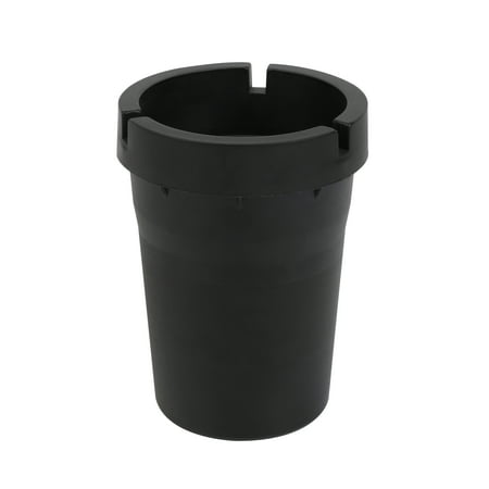 Auto-Drive, Portable Black PPS Plastic Flame Retardant Material, Butt Bucket Ashtray