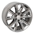 thumbnail image 3 of OE Wheels CV73B 22x9" Hyper Black Wheel w/Chrome for 1995-20 Chevy Tahoe, 3 of 5