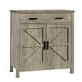 thumbnail image 3 of Kitchen Buffet with Wide Tabletop / For Coffee Maker Toaster / Warm Wood Grain Decor, 3 of 7