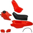 thumbnail image 2 of EPOTOOR Plastic Fender Body Seat Gas Tank Kit for Yamaha PW50 PY50 Red, 2 of 6