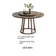 thumbnail image 1 of Combination Glossy Dining Tables Rock Plate High End Light Luxury Round Wooden Dining Tables Mesa Plegable Furniture Set QF50DT My Lux Decor Round, 1 of 22