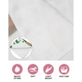 thumbnail image 6 of St. Patrick's Day Kitchen Dish Towels for Drying Dishes Set of 4, Green Leaf Gnomes Shamrock Clovers Waffle Weave Microfiber Hand Tea Bathroom Towels Quick Dry & Absorbent Towel 15.7x23.6, 6 of 7