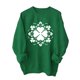 thumbnail image 3 of TaTaai Round Neck Long Sleeve St. Patrick‘s Day Tees for Women 2026 Casual Loose Fit Printed Sweatshirt Soft Polyester Pullover Fall Daily Top Gift, 3 of 6