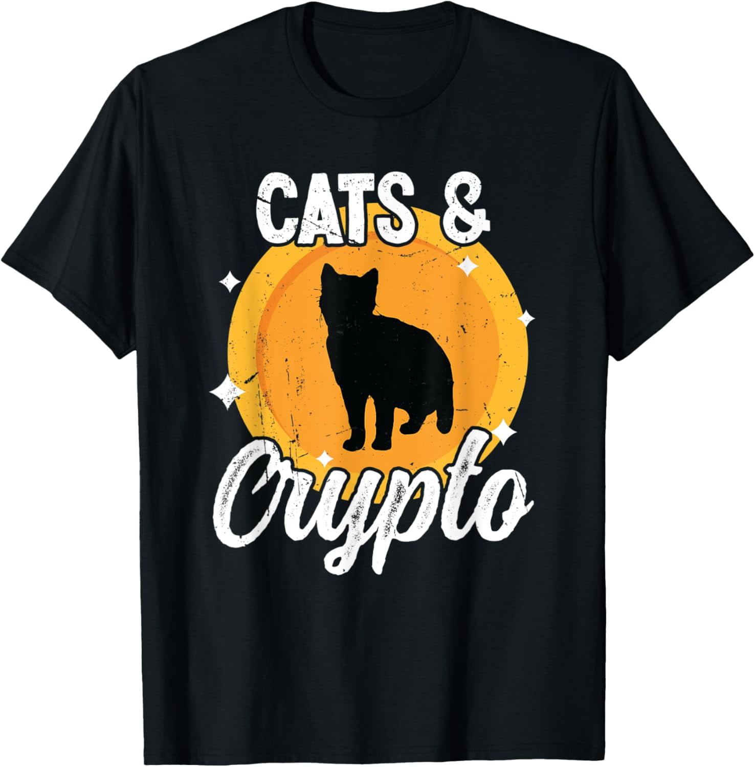 Exquisite and comfortable-Cats And Crypto Cryptocurrency Blockchain Trader  Finance T-Shirt - Walmart.com