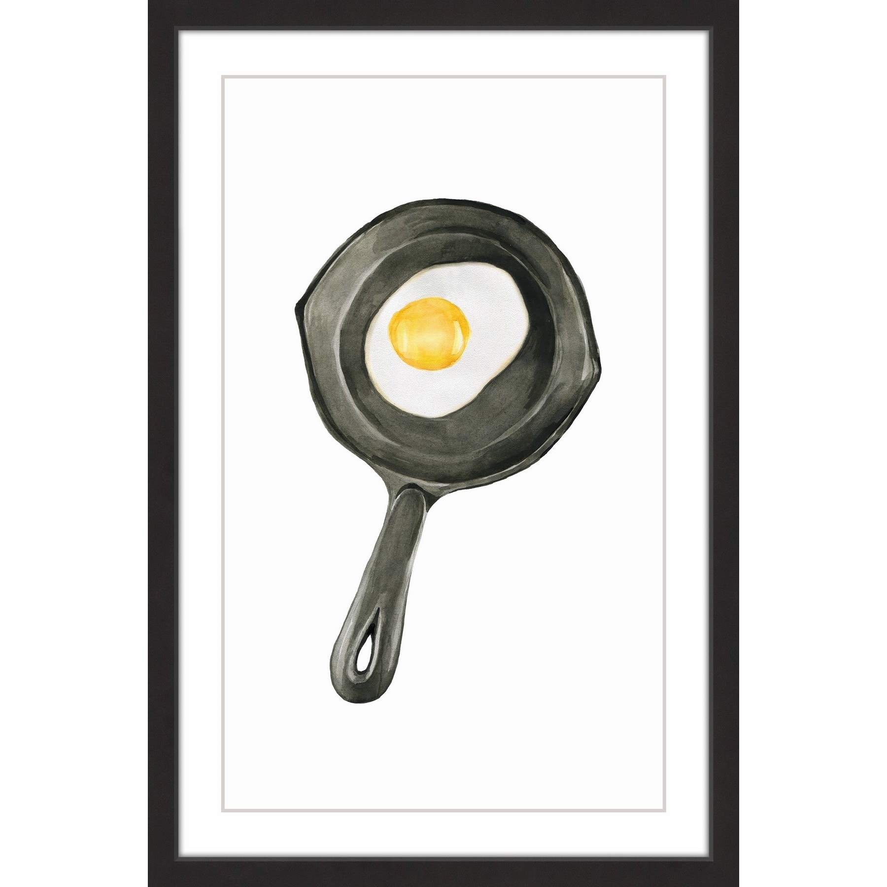 "Morning Eggs" Framed Painting Print