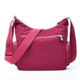 thumbnail image 3 of Stylago Small Messenger Bag Multiple Zipper Pockets Women Casual Shoulder Tote Bags Students Crossbody Purses Pink, 3 of 5