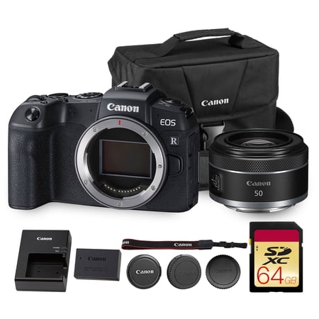 Canon EOS RP Mirrorless Camera – 26.2MP Full-Frame Sensor, 4K Video