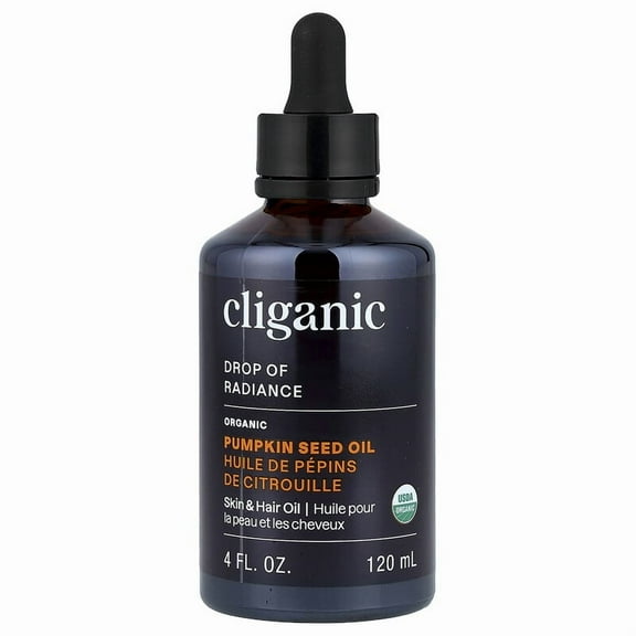 Cliganic, Organic Pumpkin Oil, , 4 fl oz (120 ml) Pack of 3
