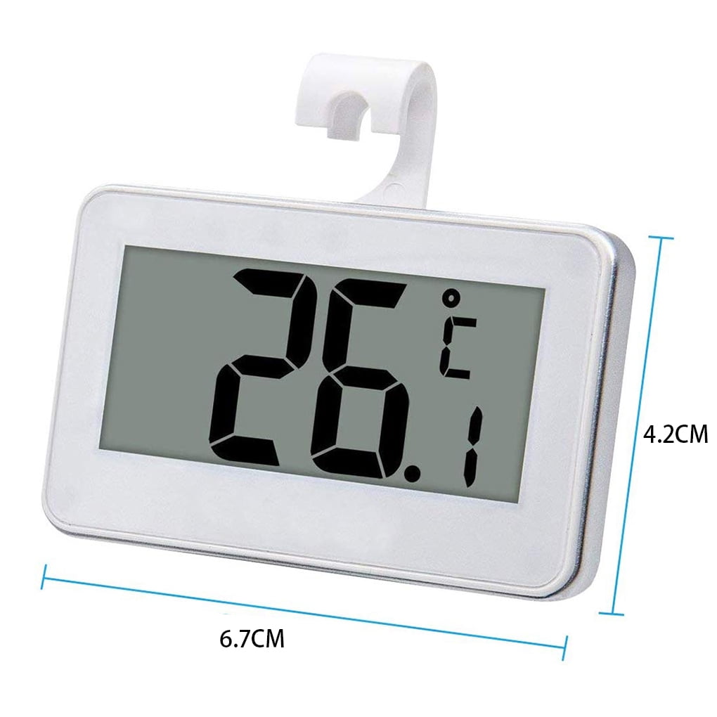 20 ℃ To 60 ℃ Uzinb Digital Refrigerator Hanging Thermometer Waterproof Freezer Room Temperature Gauge Frost Warning 20 ℃ To 60 ℃ Uzinb Digital Refrigerator Hanging Thermometer Waterproof Freezer Room Temperature Gauge Frost Warning