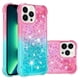 thumbnail image 1 of Funda para iPhone 13 PRO Transparente con Brillos Carcasa Protectora Antigolpes con Glitter Brillante, 1 of 5