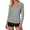 Grey, variant on Outdoor Sun Long Sleeve Shirt for Lightweight Hiking Shield Top Wicking UPF Performance Tee Long Sleeves Women Shirt Neck Shirts for Women Large Shirt for Women Long Sleeve Casual T Shirt
