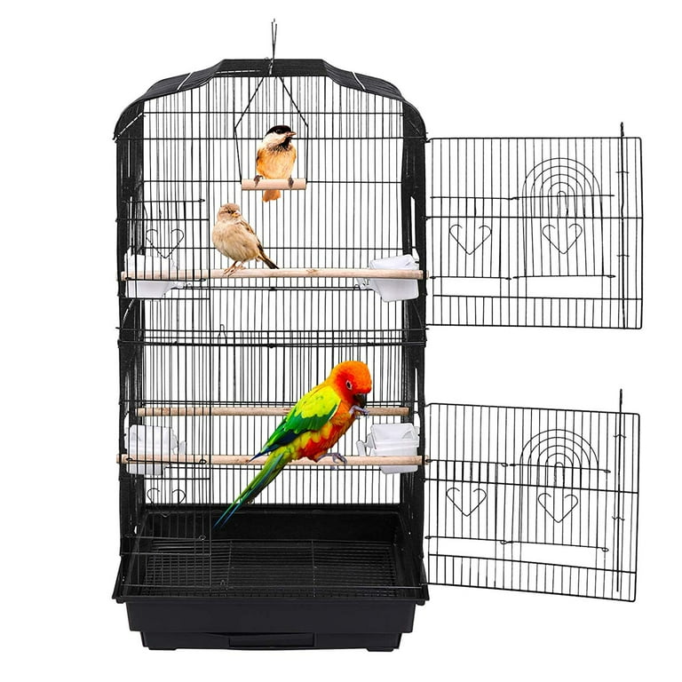 Amazon.co.jp: 鳥籠 竹製の小さな鳥かご お出かけ バードケージ