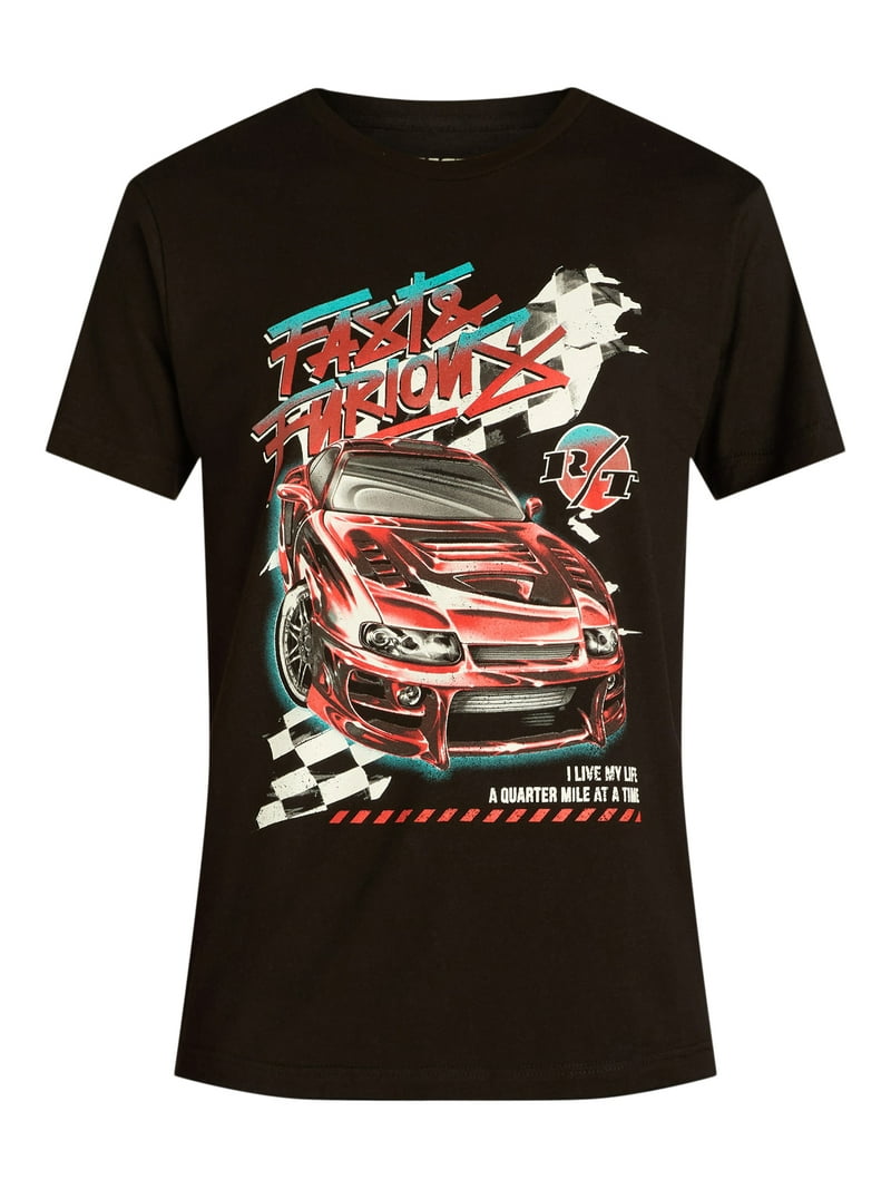 Fast and the Furious Men's Graphic Tee, Sizes S-3XL, Casual