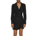thumbnail image 2 of $365 Jonathan Simkhai Standard Destiny Cutout Long Sleeve Wrap Dress Black XS, 2 of 2