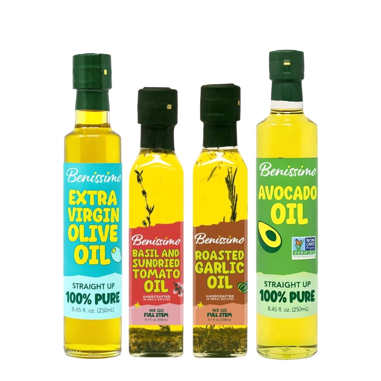 Mantova Flavored Extra Virgin Olive Oil Set, Truffle|Tuscan Herb