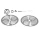 thumbnail image 5 of Cortadora de cepillo ANGGREK cuchillas duraderas accesorios cortacésped 80 dientes 10 pulgadas, 5 of 8