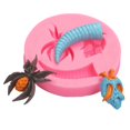 thumbnail image 4 of Moldes de silicona yuxing para fondant hechos a mano para Halloween, 4 of 5