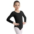 thumbnail image 2 of iiniim Kids Girls Long Sleeve Tank Leotard Gymnastics Unitard Ballet Dance Top, 2 of 7