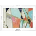 thumbnail image 5 of Art.com Warm Geometric II Art Print by PI Studio, White Frame Wall Art, 29" x 21", 5 of 5
