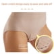 thumbnail image 4 of Prenda moldeadora de cuerpo con tirantes unidos que levanta caderas y adelgaza el abdomen, corsé de cintura de plástico de talla grande para mujer con escote triangular y abertura en la parte, 4 of 6