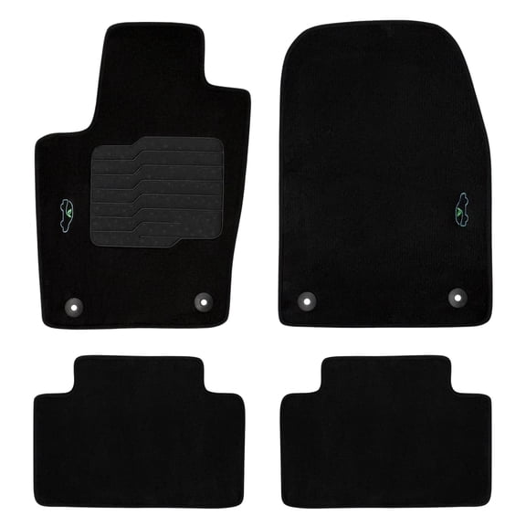 Carpet Floor Mats for 2016 to 2021 Jeep Grand Cherokee and 2016 to 2023 Dogde Durango