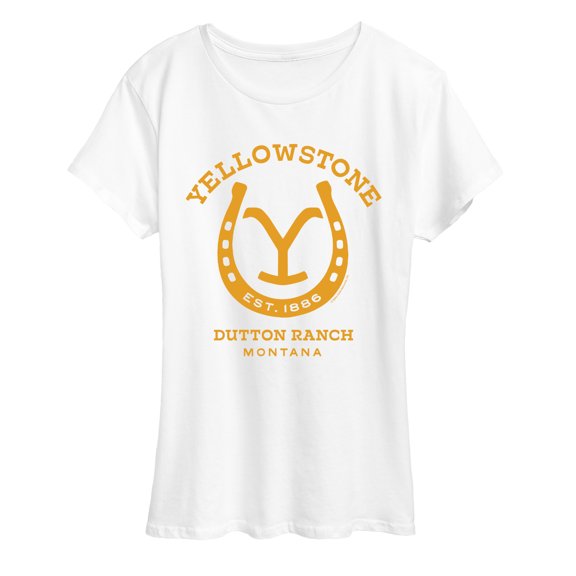 Yellowstone - Horseshoe Lockup Short Sleeve Graphic T-Shirt