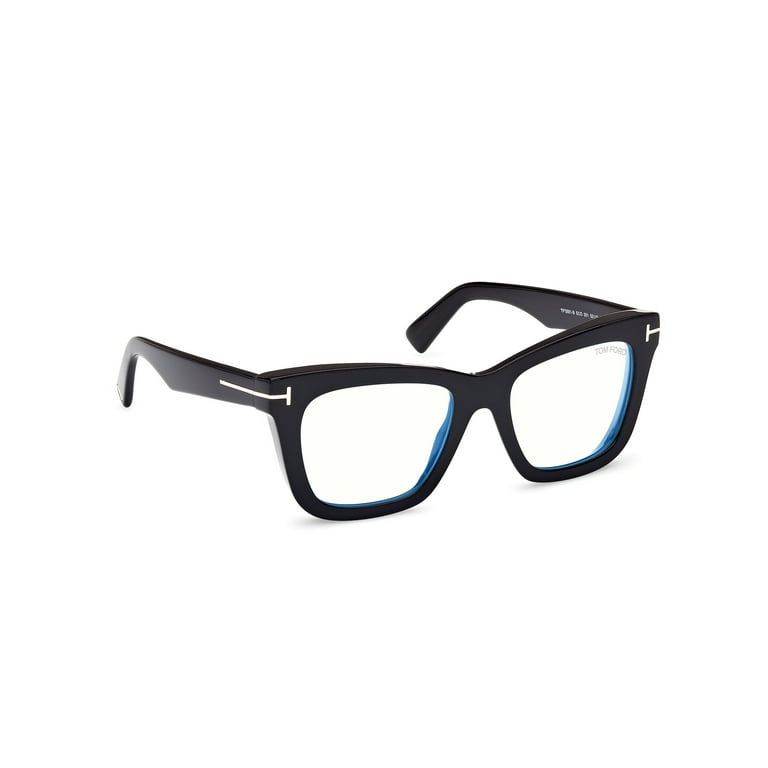 TOM FORD トムフォード FT5861DB 001 Eyeglass Frames Tom Ford FT5881 B 001 Plastic Shiny Black 52 mm Women's