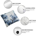 thumbnail image 4 of CMMY Art Pillow Case Set of 2, Bed Pillow Covers Sofa Pillow Cases Thanksgiving Day Bouquet Spring Delicate Watercolor Wedding Greeting Card Decrotive Pillow Covers White, 4 of 6