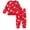 Red, christmas, variant on PEANUTS Snoopy Charlie Brown Christmas Fleece Sweatshirt and Jogger Pants Outfit Set Newborn to Toddler