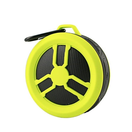 Portable Water Proof Wireless Speaker for LG Q Stylo 4, Q Stylus, V35 ThinQ, Q7, Q7+, Q7?, K30, G7 ThinQ (Yellow)