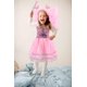 thumbnail image 4 of (Rosa) 4 Piezas Disfraz de Hada Infantil Disfraz de Mariposa con Varita de Hada Alas de Hada Vestido de Hada Diadema Corona Flores Pelo Disfraz de Princesa Hada Fiesta de Cumpleaños para Niñas y Niños, 4 of 5
