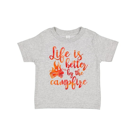 Inktastic Life's Better Campfire Girls Toddler T-Shirt