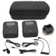 thumbnail image 2 of Sistema De Micrófono Lavalier Inalámbrico 2.4G, Pantalla TFT G2 A1 Sistema De Micrófono Lavalier Inalámbrico Con Bolsa De Almacenamiento Para Cámara DSLR Para Videocámara Cergrey G2 A1 Lavalier Microphone System for Recorder, 2 of 8
