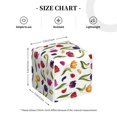 thumbnail image 4 of Sikiie Tulips Flowers Leather Tissue Box Cover Square, tissue box holder, Tissue Box with Bottom Belt-5.2”x5.2”x5.2”, 4 of 7