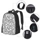 thumbnail image 2 of Fotbe Snake Mochila para Hombre y Mujer - Tela Oxford 600D Resistente - Mochila Impermeable de Gran Capacidad para Escuela, Viajes y Senderismo, 2 of 6