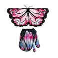 thumbnail image 1 of Conjunto de disfraz de mariposa para niños, atuendo de cóctel para Pascua, disfraz informal de Navidad. Rosa, 1 of 9