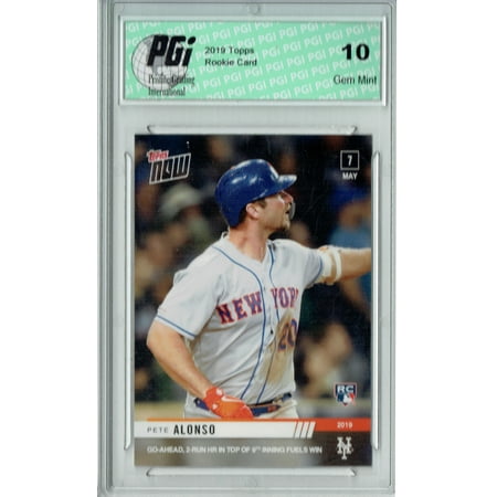 Pete Alonso 2019 Topps Now #191 687 Ever Made Rookie Card PGI