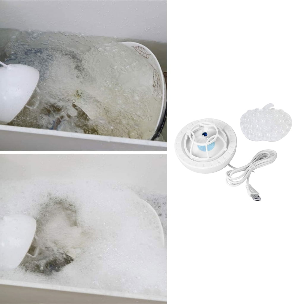 WINDLAND Mini Portable Ultrasonic Dishwasher Lazy Kitchen Dishwasher Plastic Material