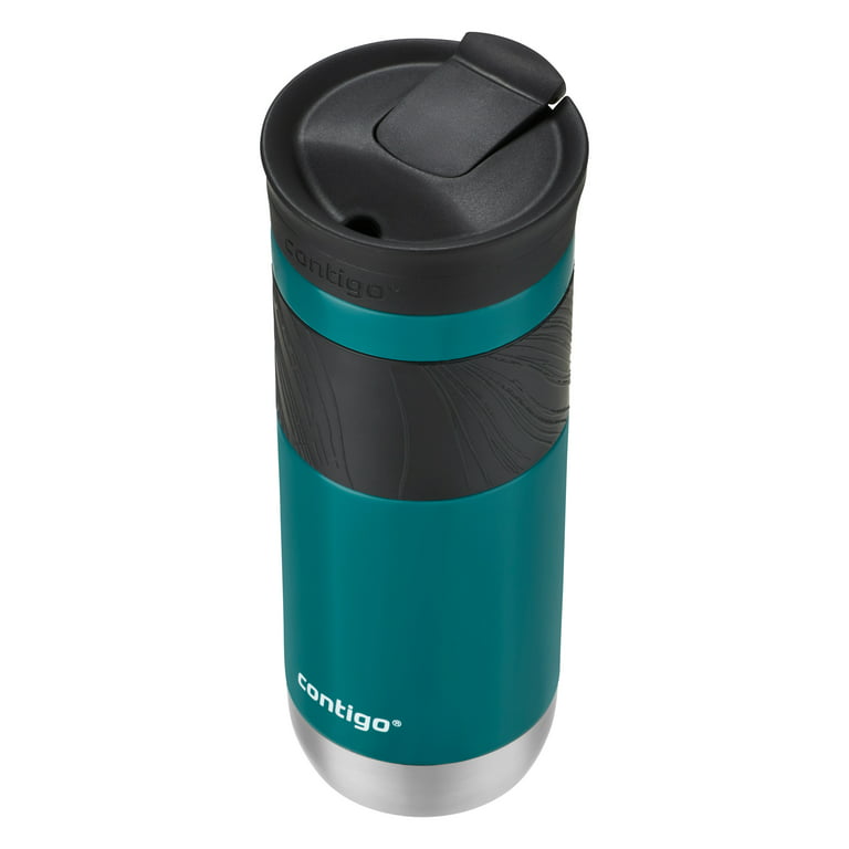 Large Zero Waste Mug Reusable Coffee Cup by Onya Travel Mug 12 oz, Aqua