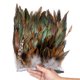thumbnail image 3 of 1M 2M 5M 10Meter Flecos de plumas de gallo naturales para manualidades, plumas de 15-20cm Para manualidades, cintas con flecos para faldas, ropa de fiesta, 3 of 5