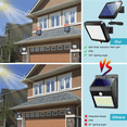 thumbnail image 4 of Solar Power Wall Light Outdoor Motion Sensor Light 56 LED Security Night Light for Garden Garage Driveway Porch Fence, 4 of 7