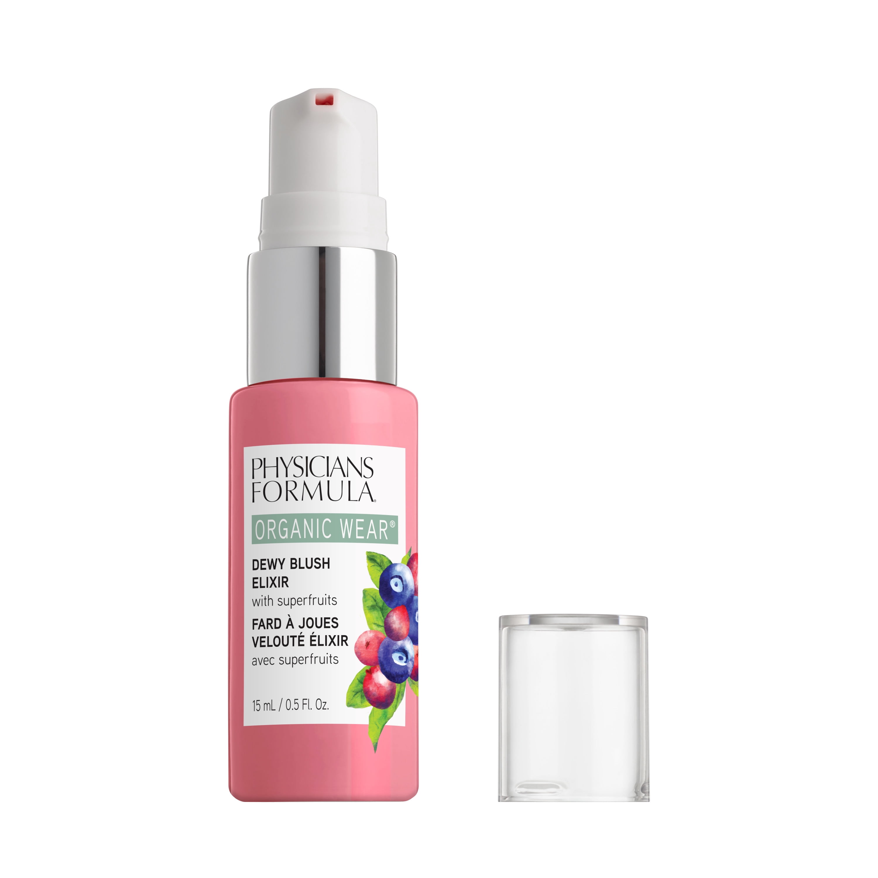 Physicians Formula Organic Wear Dewy Blush Elixir, Pink Berry