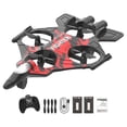 thumbnail image 3 of Avión RC Avión de control remoto Giro de 360 degree Listo para volar Fácil de controlar al aire libre rojo con 2 pilas, 3 of 8