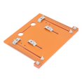 thumbnail image 5 of Router Table Insert Plate Circular Saw Guide Plate Woodworking Bench Flip Plate for Cutting Trimming Machine 25x28cm, 5 of 5