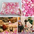 thumbnail image 4 of Dalrosia 1000PCS Assorted Pompoms and Crafts Fuzzy Balls for Autumn Thanksgiving Christmas DIY Arts and Craft Making Decorations 5 Sizes 1 cm to 3 cm, 4 of 5
